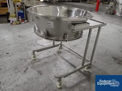USED Glatt Glatt Top Spray Insert and 39" bowl