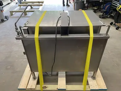 USED GROAN COMMERCIAL MANUAL TILTING BRAISING PAN NHFP-4-9
