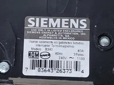 USED SIEMENS B340