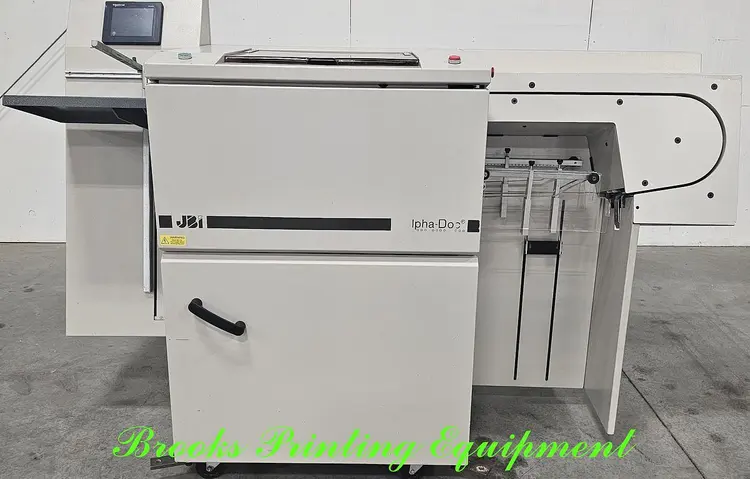 Used 2016 JBI AL4.US Perforators North Carolina US | BROOKS PRINTING EQUIPMENT #1288028