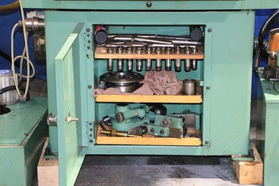 Used 1990 Myford MG12-HPM, NEW 1990, HYD. TABLE, AUTO INFEED, Cylindrical Grinders Including Plain & Angle Head New Jersey US | Machinery Values #786608
