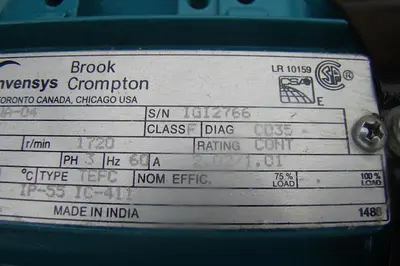 USED BROOK INVENSYS 5927203WA-04