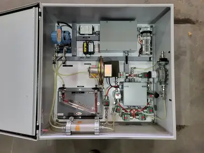 Gas Flow Monitoring System w/ Enclosure