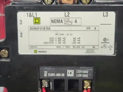 USED SQUARE D MODEL 6