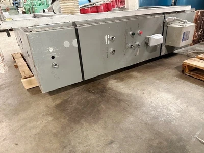 30' L x 70" Wide Carrier Fluid Bed Dryer With Heater