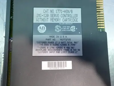 Used ALLENBRADLEY 1771HSN/B Motion Controls Ohio US | HGR 24 #912861