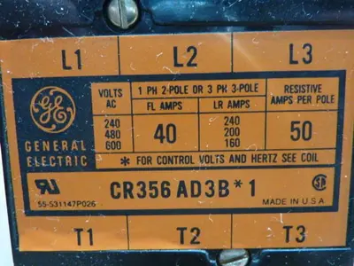 USED GENERAL ELECTRIC / GE CR356AD3B.1