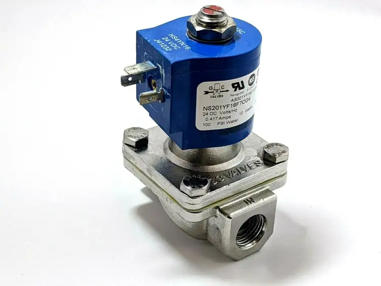 Used GC VALVES SOLENOID WATER VALVE 3/8” NPT, 2 PORT / WAY Valves/Fittings | Maverick Industrial Sales #1103528
