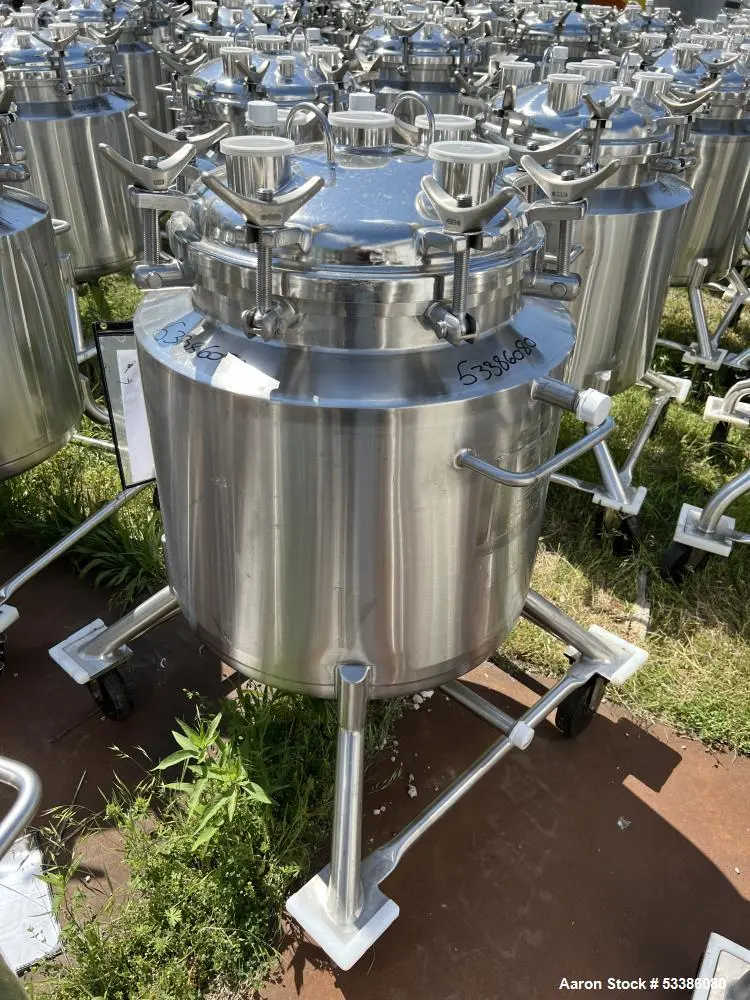 Used Freeze/Thaw Tank, 27.2 Gallon Capacity, Vertical, Built by Precision Stainless
