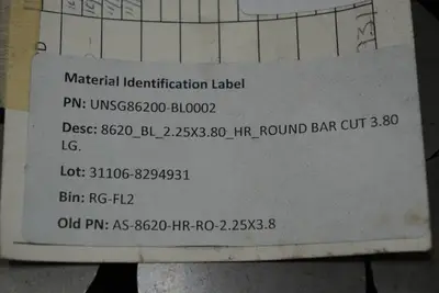 8620 Steel Alloy Round Bar Stock
