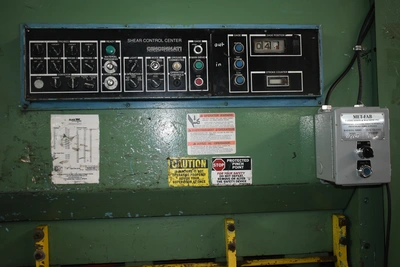 CINCINNATI-INC 500HSX12FT Power Squaring Shears | Mohawk Machinery (3)