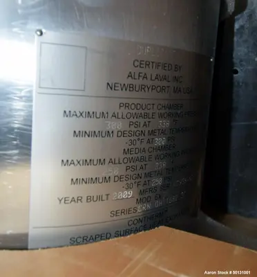 USED ALFA LAVAL 6X3