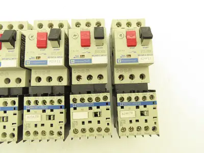 Telemecanique GV2 Contactor Manual Motor Starter 2.5-4A 6-10A Mixed Lot of 12