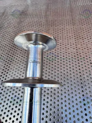 Stainless Steel Spray Ball w/ 1.5" to 2.5" Sanitary Fitting