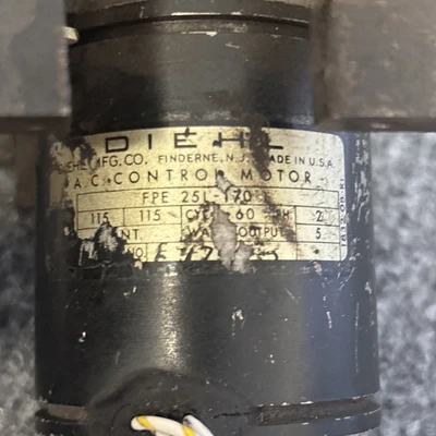Used DIEHL FPE25L-170 A.C. Motors California US | Davliegogo LLC #1707412