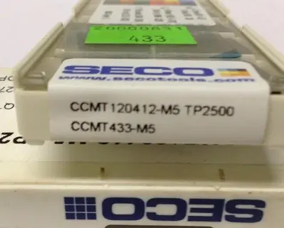 New | in-Stock SECO CCMT120412-M5 TP2500 Carbide Inserts Ohio US | Surplus Asset Holdings #1235906
