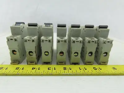 Merlin Gerin C60N 5A-Type C 277 Volt Circuit Breaker Lot of 7