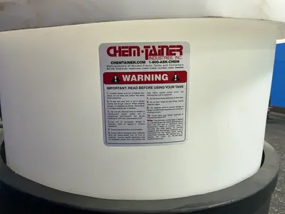 Chem-tainer 68 Gal. Plastic Container