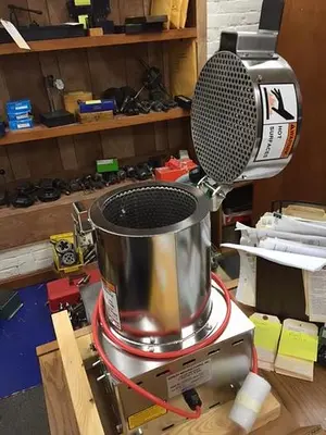 *NEW* Nobles Stainless Steel Heated Centrifugal Spin Dryer – Model Turbo 6