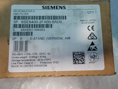 Used SIEMENS 6SE64002FA006AD0 Industrial Controls Ohio US | HGR 24 #907459