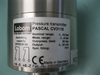 NEW Labom PASCAL CV3110