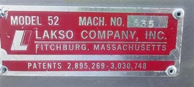 Used LAKSO _UNKNOWN_ Cottoners Connecticut US | DMC Industries #1281537