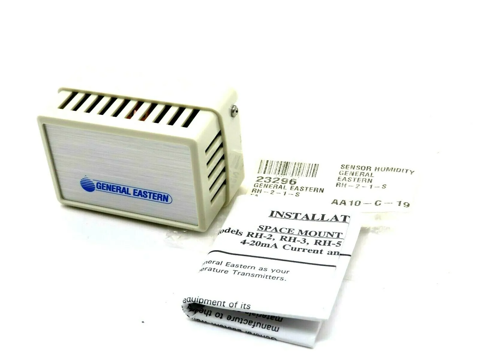 NEW GENERAL EASTERN RH-2-1-S TEMPERATURE TRANSMITTER RH21S
