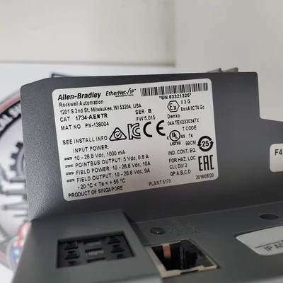 Used Allen-Bradley 1734-AENTR PLC Ethernet Equipment California US | American Industrial Supply Co. #1377145