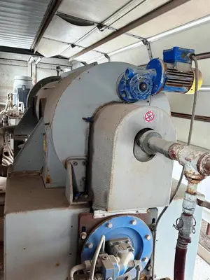 (5) Pieralisi Jumbo 3 containerized decanter centrifuges, 414/304SS.