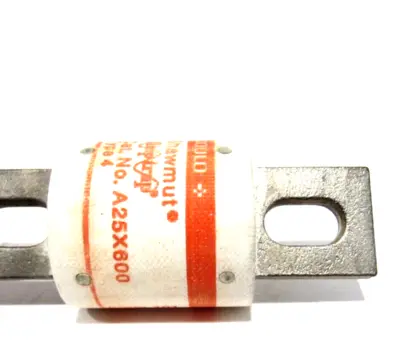 BOX OF 5 NEW GOULD SHAWMUT A25X600 TYPE 4 FUSES