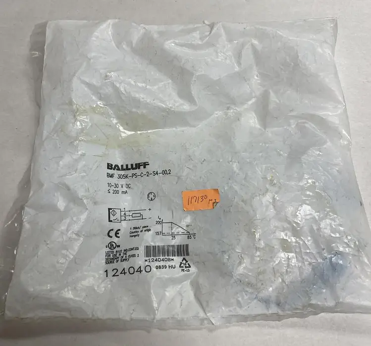 Used BALLUFF BMF305K-PS-C-2-S4-00.2 Sensors Ohio US | Surplus Asset Holdings #1234783