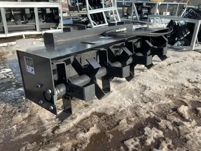 Used JCT HYDRAULIC ROTOTILLER SKID STEER ATTACHMENT Rotary Tillers Michigan US | Miedema Asset Management Group #1314085