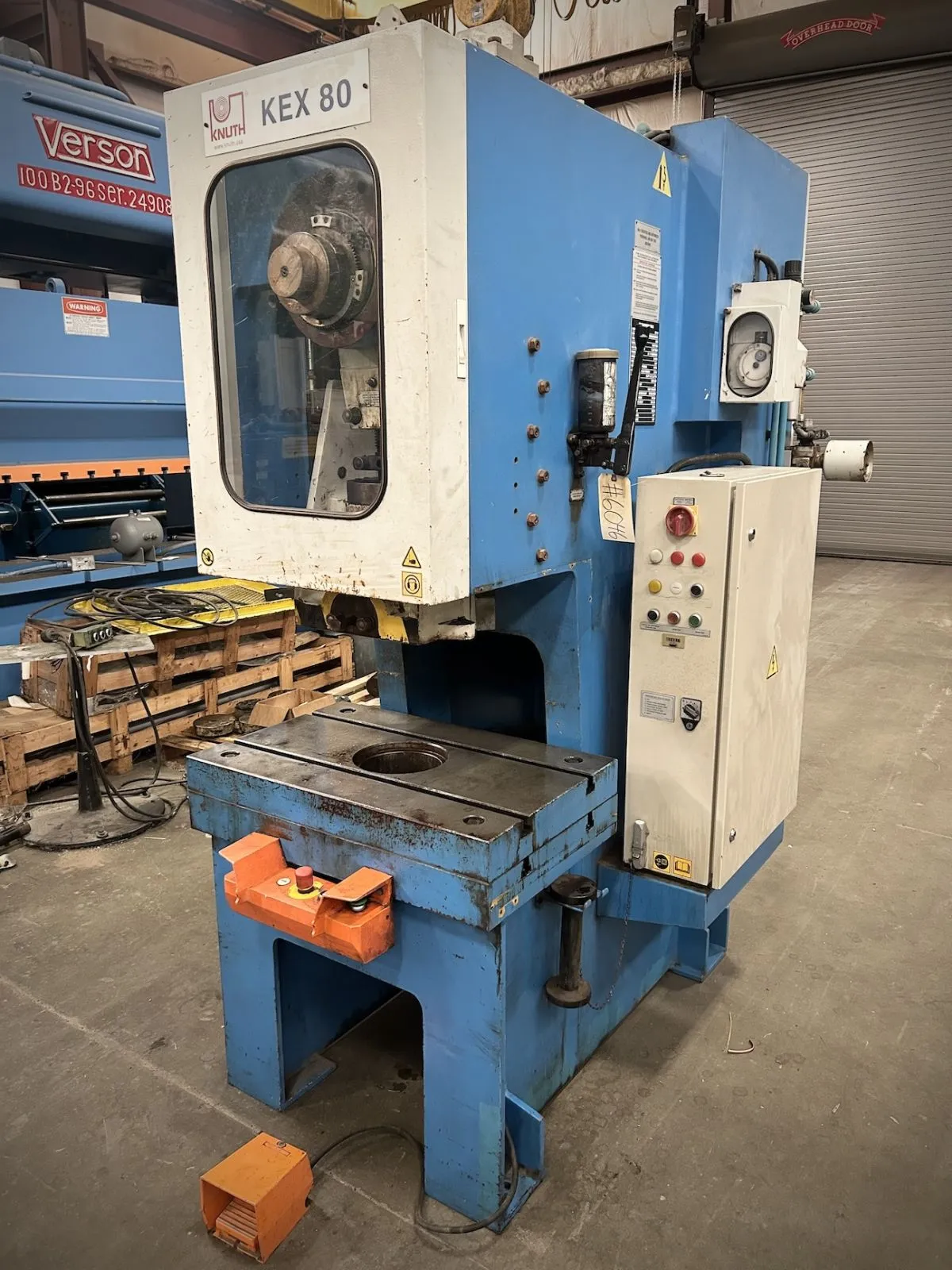 USED 2005 KNUTH KNUTH KEX 80 PRESS