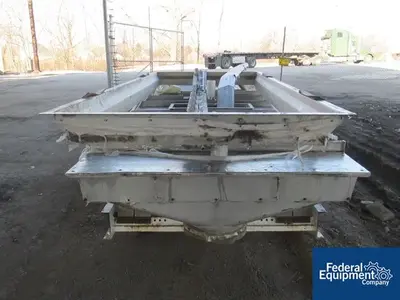 USED Carrier 65" X 298" CARRIER POSI-FLOW VIBRATING CONVEYOR, S/S