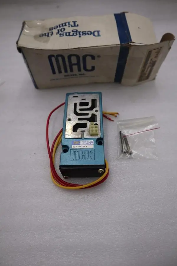 NEW MAC 82A-0A-BAA Solenoid Valve Base STOCK H729A