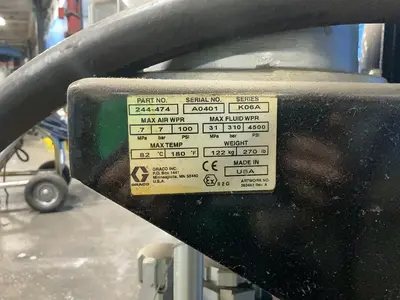 Used GRACO 245111 Chemical & Process Equipment Ohio US | HGR 24 #1446223