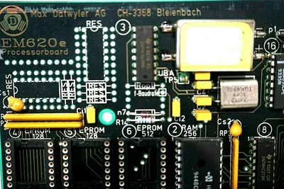 USED MAX DATWYLER CH-3368 PROCESSOR BOARD EM620E