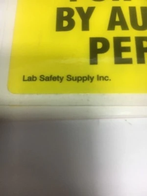NEW Lab Safety Supply 27432