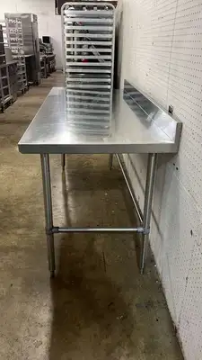 Used Falcon Restaurant Supply, Inc. _UNKNOWN_ Food Prep Tables Illinois US | Falcon Restaurant Supply #1402473