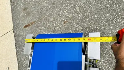 Stainless Steel  |  13Ft. Food Grade Flattop Conveyor