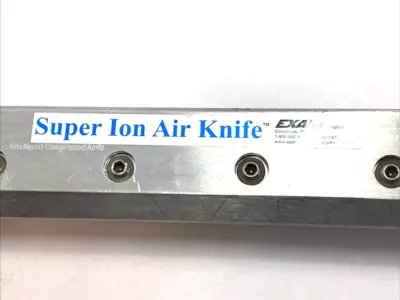 Used EXAIR GEN4® SUPER ION AIR KNIFE™ 1/4" PORT, 12" 305MM LENGTH Misc Industrial Equipment | Maverick Industrial Sales #1100570