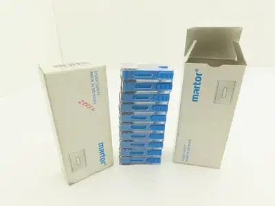 Martor 10 x No. 92.66 Replacement Blades for Merak & Martego Lot of 200 Blades