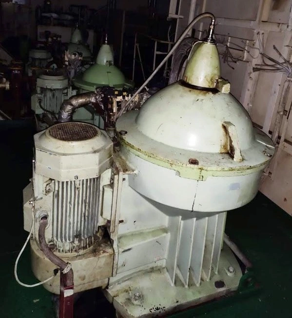 (3) Alfa-Laval S-870 fuel/lube oil purifiers, 316SS.