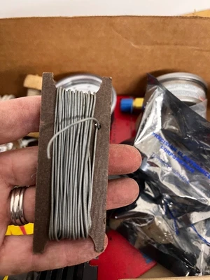 Box of Assorted Industrial Electrical and Pressure Components