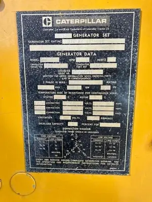 USED CATERPILLAR 3412