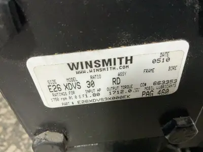 Used 2010 WINSMITH E26XDVS3X000EK Motors (misc) Ohio US | HGR 24 #1541530