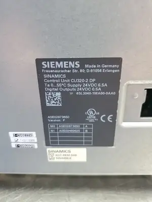 Used Siemens 6SL3040-1MA00-0AA0 (CU320-2 DP) Variable Speed Drives South Carolina US | Palmetto Automation #1519695