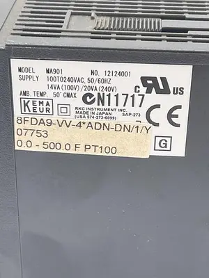 USED RKC RKC MA901, 8FDA9-VV-4*ADN-DN/1/Y
