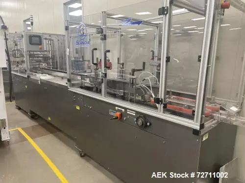 Used SCANDIA 420 Cartoners Horizontal Load - Semi Auto Manual Load Illinois US | Aaron Equipment #87029
