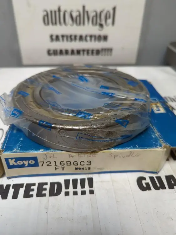 New | in-Stock KOYO 7216BGC3 Bearings | Surplus Asset Holdings #1191001